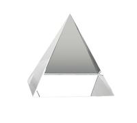 Prisms and Kaleidoscopes Optical Prism Polyhedral Crystal Science Educational Optics Set for Classroom Pyramid 40mm Color