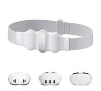 PRISMXR Batería Externa Compatible con Meta Quest 3/3S/2, Cargador rápido portátil de 30 W para Vision Pro/Pico 4 Ultra/VR (Carina W1, Blanco)