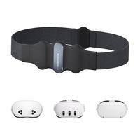 PRISMXR Batería portátil de 10.000 mAh, Compatible con Meta Quest 3/3S/2 Accesorios, Pico 4, Banco de energía portátil de Carga rápida 30 W, batería Tipo C a Tipo C (Carina W1, Gris)