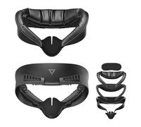 PRISMXR Face Cover Pad Interfaz facial compatible con Meta Quest 3S, almohadilla facial VR- intercambiable, cómoda, transpirable, resistente al sudor