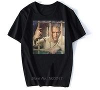 Prison Break Michael Scofield TV Series River - Camiseta de algodón para Hombre, Cuello Redondo, Camiseta Hip Hop, Haraju, Color Negro, Talla XXL