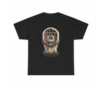 Prison of The Mind T Shirt Graphic Unisex Heavy Cotton tee New Gift Black M