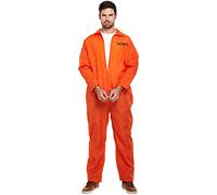prisoner overalls fancy dress costume for men (disfraz)