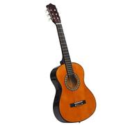 prissent Guitarra clásica para niños y aficionados 1/2 34" de tilo guitarra madera niños guitarra clásica adultos guitarra principiante guitarra clásica guitarra clásica para niños 32,5 x 7,7 x 87,5