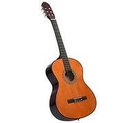 prissent Guitarra clásica para principiantes y aficionados, negra, 4/4, 39 pulgadas, de tilo, guitarra de madera, para niños, guitarras principiantes, guitarra clásica, para adulto, 30,5 x 9 x 101 cm
