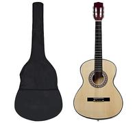 prissent Juego de guitarra clásica de 8 piezas para niños y principiantes de 3/4 de 36 pulgadas, guitarra para principiantes, guitarra para niños, guitarra portátil, para escuela media, 35 x 8 x 91,5