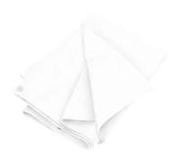 prissent Lona de 4 x 4 m, lona para piscina, lona impermeable, lona para camping, protección anti UV, cubierta de muebles de jardín, lona exterior impermeable multiusos lona con ojales, HDPE blanco