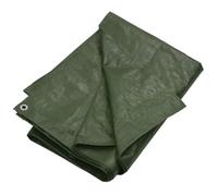 prissent Lona de 6 x 12 m para muebles de jardín, lona exterior, lona impermeable multiusos, lona con ojales, lona para piscina, lona de camping, lona impermeable, balcón, HDPE verde