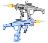 Pristar Pistola de Agua Eléctrica 730 ml para Adultos y Niños - Automática Potente de Gran Capacidad con Largo Alcance 8-10 Metros para Fiestas en Piscina, Playa y Exterior