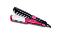 Pritech Plancha de Pelo 40W Alisador y Ondulador EFECTO PELO FRITO Onduladora Alisadora Tenacilla