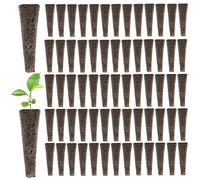 PRITOK 50 esponjas de repuesto: esponjas de cría de crecimiento, reemplazo de esponjas de crecimiento de raíces, conector de esponja para sistema hidropónico compatible con kit de jardín interior