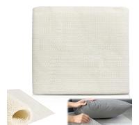 PRITOK Alfombra antideslizante de silicona: base antideslizante, base antideslizante para estantes, cajones, coche, paleta, alfombra (color crema, 300 x 200 cm)