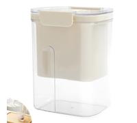 PRITOK Colador de yogur griego con tapa: separador de suero lavable, yogurtera con colador de malla, filtro de yogur reutilizable para filtrar zumo, leche, filtro fino con diseño de temporizador