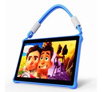 PRITOM Tablet infantil de 10 pulgadas Android 13 64 GB ampliable a 512 GB, cámara dual, tableta para niños a partir de 3 años (azul)