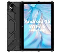 PRITOM Tablet PC Android 15 de 10 pulgadas con 16 GB RAM 64 GB ROM, 1024 GB Expand, Octa core, 5G WiFi, cámara dual, Bluetooth, tablet de 10" con funda protectora