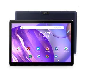 PRITOM Tableta Móvil Android 13.3G de 10'', Bloqueo Infantil, WiFi, 6000 mAh, Procesador Quad Core, 2 GB RAM, 64 GB ROM, Pantalla HD IPS, para niños con Funda (Púrpura)