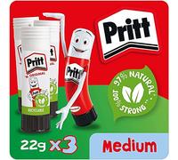 Pritt 1639445 - Barra de pegamento, Pack de 3 x 22g