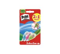 Pritt 2043113 Corrector Roller | Disponible en azul, verde y rosa, tamaño mini, antimanchas, preciso, aplicación limpia, fácil de usar