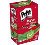 Pritt Barra Adhesiva, pegamento infantil seguro para niños para hacer manualidades, cola universal de adhesión fuerte para estuche escolar y oficina, 15x22 g Pritt Stick