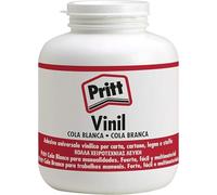 Pritt Cola Blanca, pegamento líquido blanco fácil de aplicar, cola universal fuerte para manualidades, cola vinílica blanca para múltiples materiales, 1 kg
