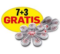 Pritt Mini roller, juego de 10 cintas correctoras, rodillo de corrección para borrar y corregir, punta flexible y reescritura inmediata, ideal para todos los kits