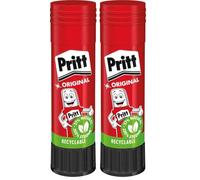 Pritt Pegamento en barra Pritt, seguro y apto para niños manualidades, fuerte uso escolar de oficina, 1 22 g (Paquete de 2)
