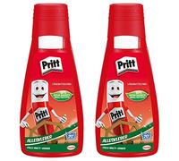 Pritt Pegamento multiuso, de secado rápido y fácil aplicación, líquido sin disolventes para niños, blanco muchas manualidades, paquete valor con 2x 100 g
