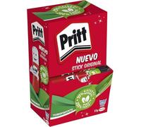 Pritt Stick Original Pegamento Barra Escolar para Manualidades, 15 x 22 g | Para Papel/Cartón/Cartulina/Etiquetas/Fotos, 97% ingredientes naturales, Lavable a 20 °C, Sin disolventes, Seguro para Niños