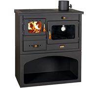 Prity 1 - Estufa de leña de hierro fundido de 10 kW