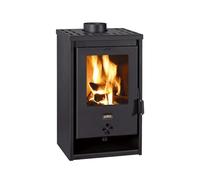 PRITY K1 D Wood Burning Stove 9.3 kW Energy Class, 81,3% Eficiency, Ø150 mm Flue, Steel & Cast Iron Construction