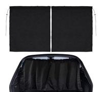 Privacy Car Curtains, Car Window Shades, Sun Screen Kit, Removable Visor Shield, UV Protection and Comfort Solution for Camping Sleeping Kids Baby Van Tent, 55.12x27.56 Inches