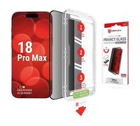 Privacy Glass Screen Protector for iPhone 18 Pro Max, 10H, MountMaster