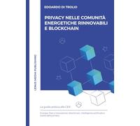 Privacy nelle Comunità Energetiche Rinnovabili (CER) e Blockchain: Guida pratica alle CER. Energia, Dati e Innovazione: blockchain, intelligenza artificiale e tutela della privacy (Osservatorio CER)