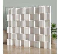 Privacy Screen Indoor;Paper Room Divider Partition Wall,Paper Folding Privacy Screen Indoor,Paper Creative Home Furnishings,Honeycomb Paper Room Divider,Foldable Windbrea,H220Cm/86.6In-100Cm/39.4In