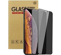 Privacy Screen Protector for iPhone 13 Mini 5.4 inch Tempered Glass [2 Pack], Anti-Spy Anti-Fingerprint Anti-Blast Protection Black Screen Protector Easy Installation 9H Hardness Bubble Free