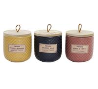 PRIVATA - CONJUNTO VELAS AROMÁTICAS VEGETALES 3 UNIDADES TEQUILA SUNRISE, WINE AND CORK, INCENSE NOIR. Cera de soja, Olores para tu hogar HOVAPV001