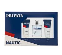 PRIVATA - Nautic, Estuche Regalo de Hombre, Pack 3 Piezas (Perfume + After Shave + Gel de Baño 75 ml)