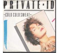 PRIVATE I.D. - COLD COLD SWEAT 12 INCH (12" VINYL SINGLE) UK WAR 1984