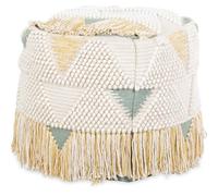 PRIVATEFLOOR Asiento Puff - Estilo Boho Bali - Jacqueline