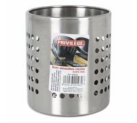 Privilege 53549 Bote Utensilios INOX, Multicolor, 12 x 14 cm