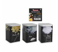 Privilege Bote metálico, (10.2 x 10.2 x 15 cm)