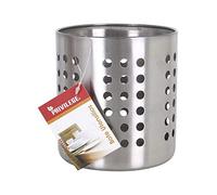 Privilege S2201534 Bote para Utensilios de Cocina Acero Inoxidable Redondo (12 X 12 x 13 cm)