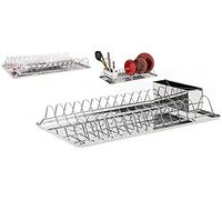 Privilege ESCURREPLATOS Metal INOX 46X24X12.5 Escurridor, Multicolor, 46 x 24 x 12.5 cm