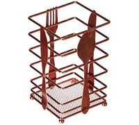 Privilege S2202307 Organizador para Cubiertos Copper, Metal, 10,3 x 10,3 x 16 cm