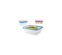 Privilege- Set 9 Semidesechables Rectangular, 750 ml, Multicolor (49787)