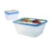 Privilege Set de 8 Fiambreras 1L Rectangular 17,5 x 12 x 7 cm (24 Unidades)