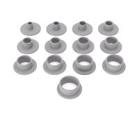 PRIWAS Juego de casquillos para copiadora para fresadoras Bosch y fresadoras de cantos | anillos de copia aptos para fresadoras Bosch - Tipo B