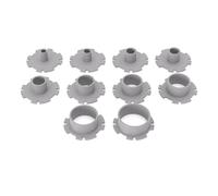 PRIWAS Juego de casquillos para copiar para fresadoras Bosch y fresadoras de cantos | anillos de copia aptos para fresadoras Bosch - Tipo A