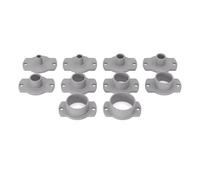 PRIWAS Juego de casquillos para fotocopiadora Einhell TE-RO/TC-RO | Anillos de copia aptos para fresadoras Einhell (Set 2: Ø10/12/16/17/20/24/27/30/35/40 mm)