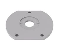 PRIWAS Placa base/adaptador para manguitos de copia adecuada para Bosch AdvancedTrimRouter 18V-8 unidad de inmersión | Placa deslizante apta para fresadoras Bosch